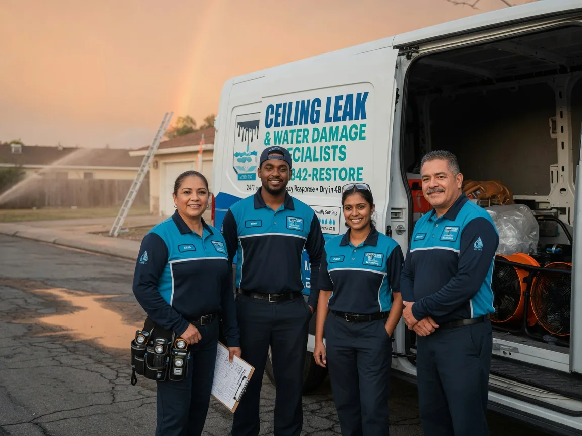 Ceiling Leak Cleanup company in Abington, PA